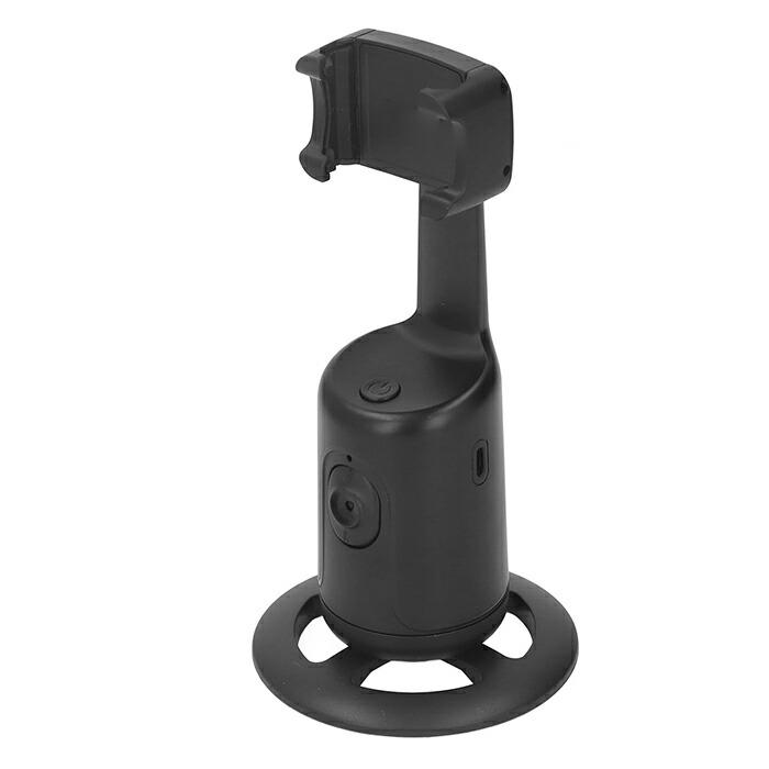 スマホ用ジンバル AI搭載 オートフェイストラッキング 360°回転 自動顔