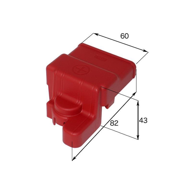 Zaksport バッテリーターミナルプラス専用カバー Zak3103 Niveau 2 通販 Yahoo ショッピング
