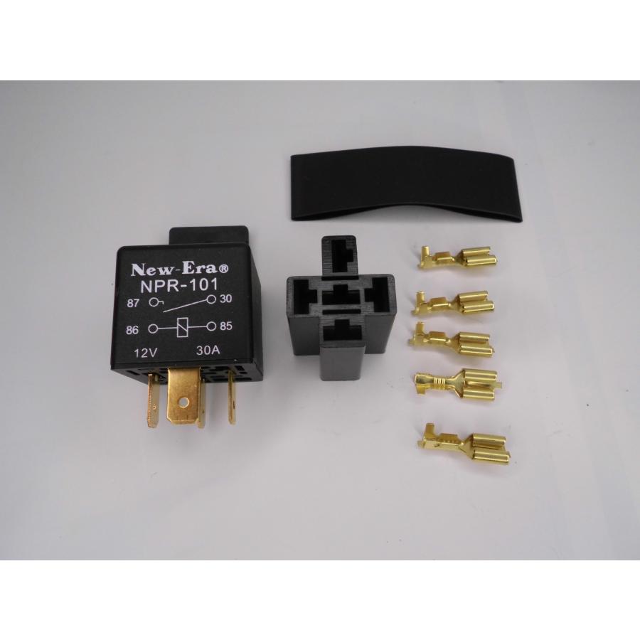 ミニリレー NPR102S チェンジオーバーリレー 5極 12V/20A・30A