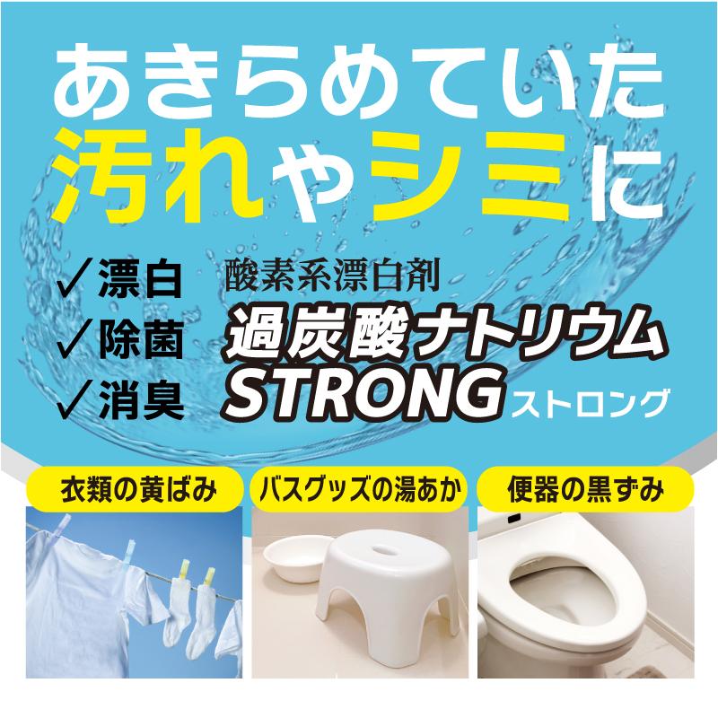 過炭酸ナトリウム ストロング 400g 酸素系漂白剤/粉末/酵素配合/除菌