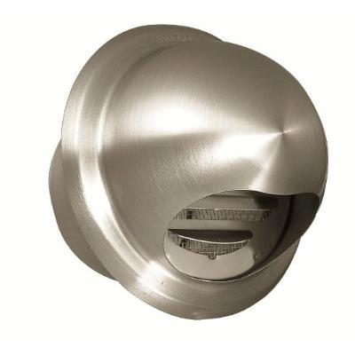 ステンレス丸型フード付ガラリ 網付 Ks 150shg ヘアーライン クリア塗装 Mz 232 150shg Sss にわのライフコア 通販 Yahoo ショッピング