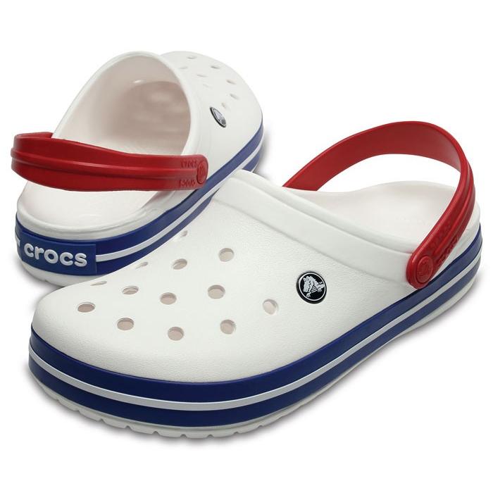 サンダル クロックス クロックバンド ホワイト ブルージーン Crocs Crocband White Blue Jean 11i メンズ レディース 可愛い サボ くろっくす 11i ニワスポーツ 通販 Yahoo ショッピング