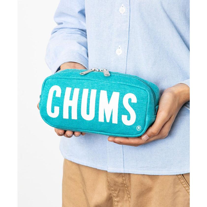ペンケース 筆箱 人気 可愛い チャムス Chums ボートロゴポーチスウェット Hラピス Ch60 2712 Boat Logo Pouch Sweat ネコポスok Ch60 2712 T022 ニワスポーツ 通販 Yahoo ショッピング