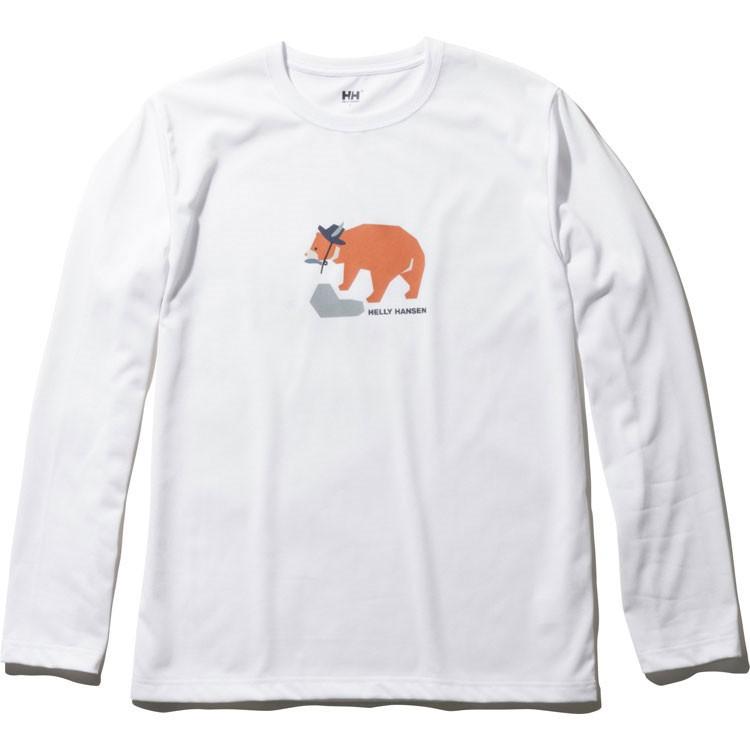 ヘリーハンセン ｔシャツ メンズ ロングスリーブドライアニマルティー ホワイト 白 Hoe W M L Xl 長袖ｔシャツ 抗菌 消臭 ネコポスok Hoe W ニワスポーツ 通販 Yahoo ショッピング