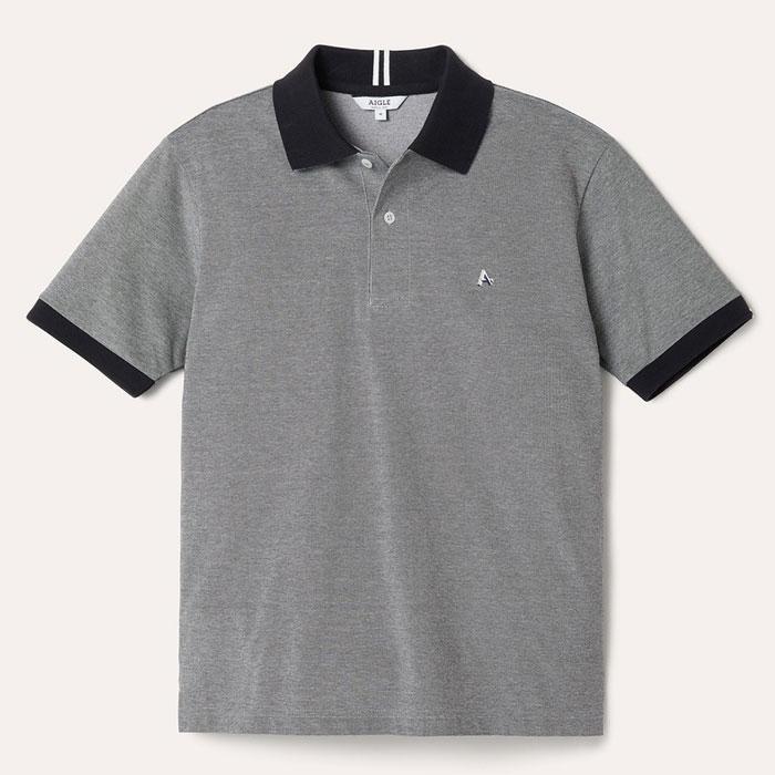 エーグル ポロシャツ メンズ 吸水速乾 エーグル ロゴ ポロシャツ ヘザーグレー Zph010j 075 男性 半袖ポロシャツ 吸水速乾 Zph010j 104 ニワスポーツ 通販 Yahoo ショッピング