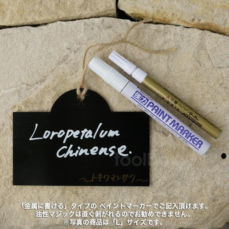 ブラック ステンレス プランツラベル ≪Sサイズ≫当店オリジナル 植物