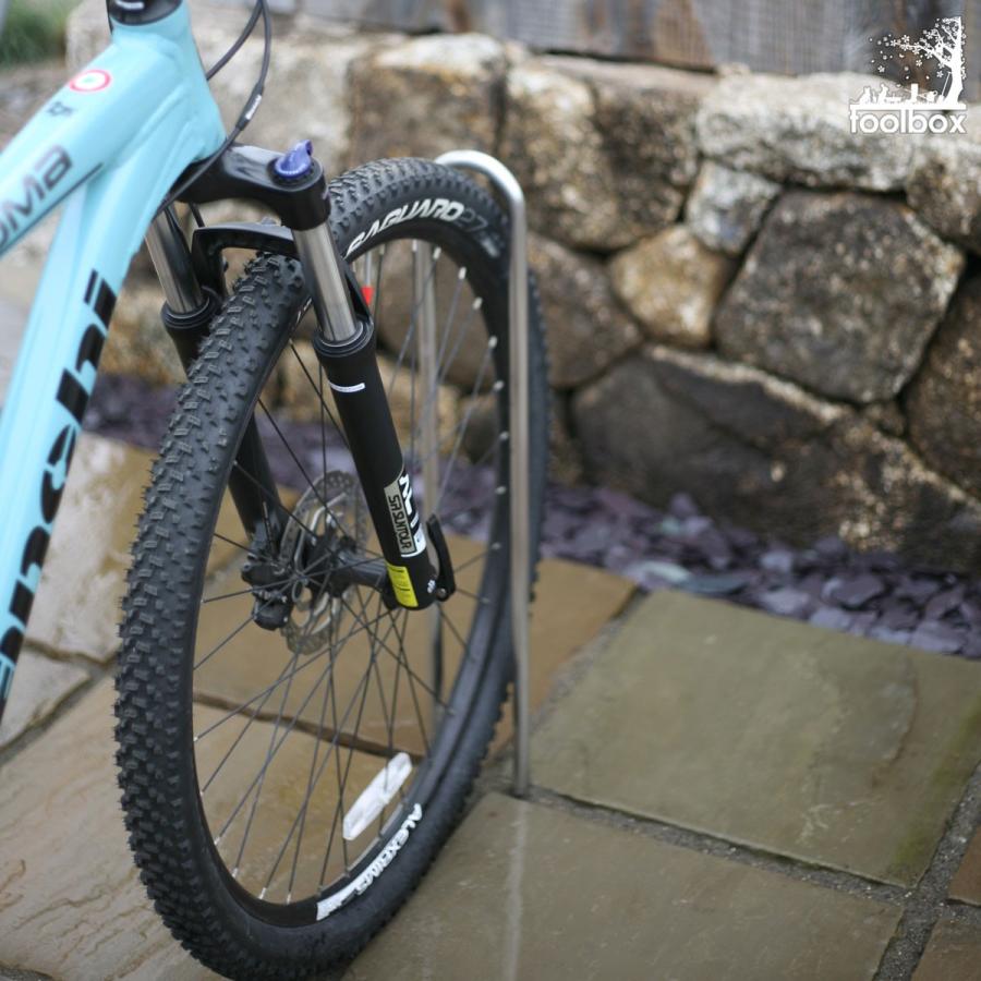 サイクルスタンド 埋設型 日本製・高品質 ステンレス製 自転車スタンド