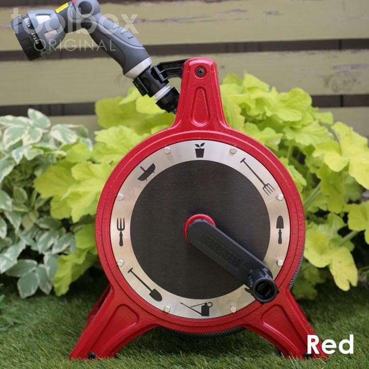 ホースリール Cosmo 7a オリジナル デザイン おしゃれ 高品質 ガーデニング 散水 水まき 水やり 洗車 ｍ 日本製 散水ホース 新築祝い のし対応 Hosereel Cosmo 7a 庭道具屋toolbox 通販 Yahoo ショッピング