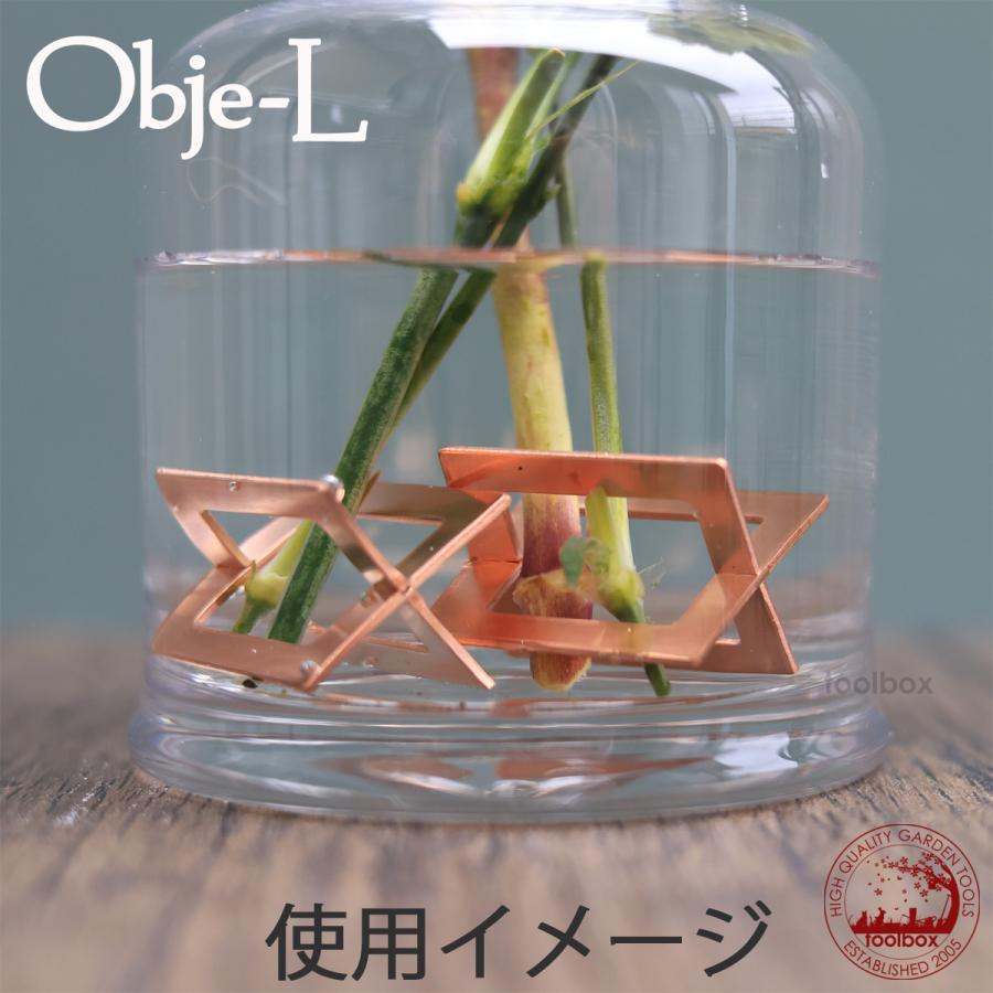 佐野機工 オブジェール 純銅抗菌花留 3個セット】銅 イオン 抗菌 殺菌