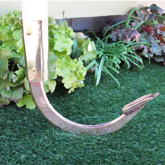 除草 くわ PKS BRONZE-030 Hoe 「Pegasus」 草取り 草刈り 銅 青銅 ガーデンツール 園芸用品 オーストリア直輸入 銅製 ガーデニングツール 送料無料_2