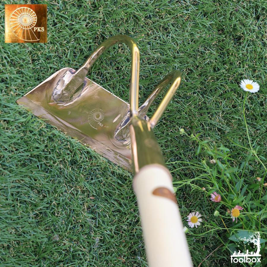 くわ PKS BRONZE-065 Draw Hoe「Sabik」銅 ガーデニングツール 鍬 耕す