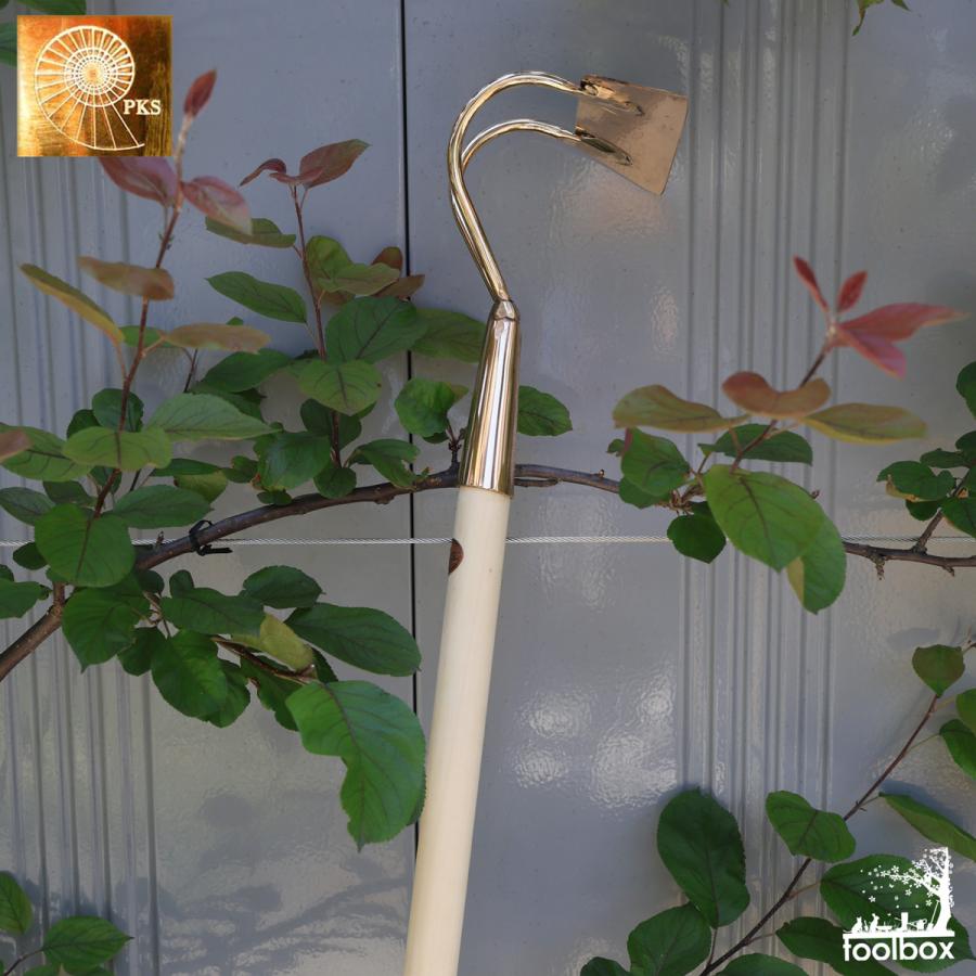 くわ くわ PKS BRONZE-065 Draw Hoe「Sabik」銅 ガーデニングツール 鍬 耕す