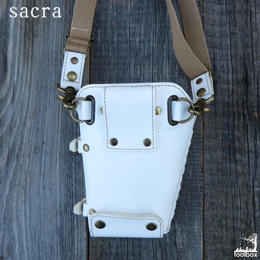 Sacra サクラ フローリスト シザーケース「FL-307 ホワイト」 白