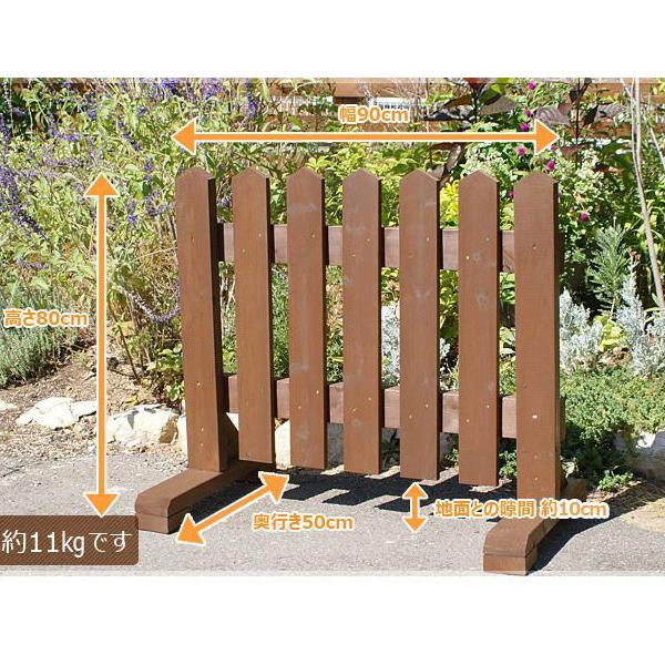ピケットフェンス ガーデンフェンス 木製 フェンス おしゃれ 柵 フェンス 屋外 外構 幅90cm 高さ80cm 置くだけ 庭 玄関 駐車場 洋風 飛び出し防止 2セット Org 21 庭雑貨ドットコム 通販 Yahoo ショッピング