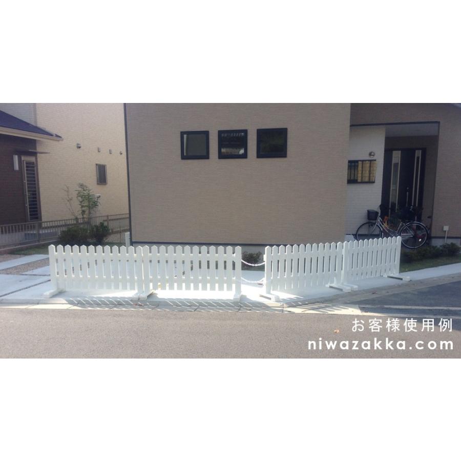 ピケットフェンス ガーデンフェンス 木製 フェンス おしゃれ 柵 フェンス 屋外 外構 幅150cm 高さ80cm 置くだけ 庭 玄関 駐車場 洋風 飛び出し防止 2セット |  | 13