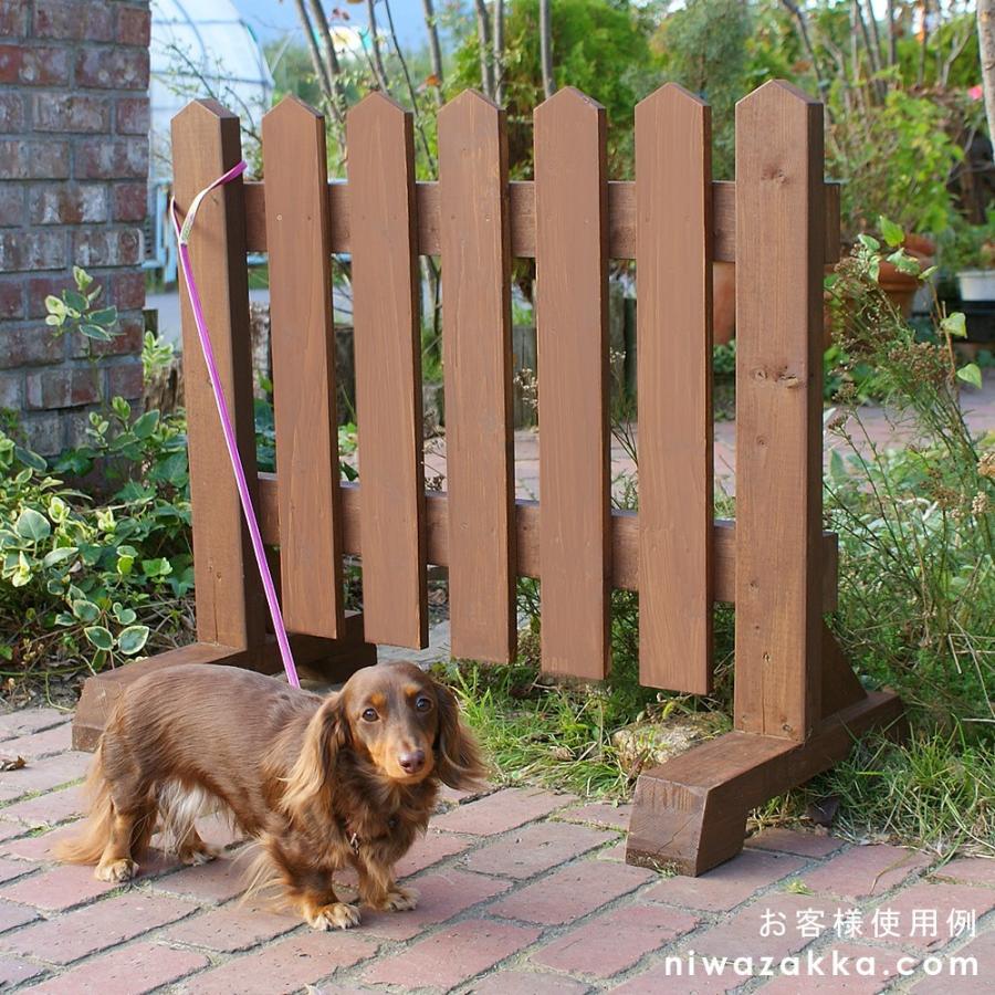 ピケットフェンス ガーデンフェンス 木製 フェンス おしゃれ 柵 フェンス 屋外 外構 幅90cm 高さ80cm 置くだけ 庭 玄関 駐車場 洋風 飛び出し防止 3セット |  | 13