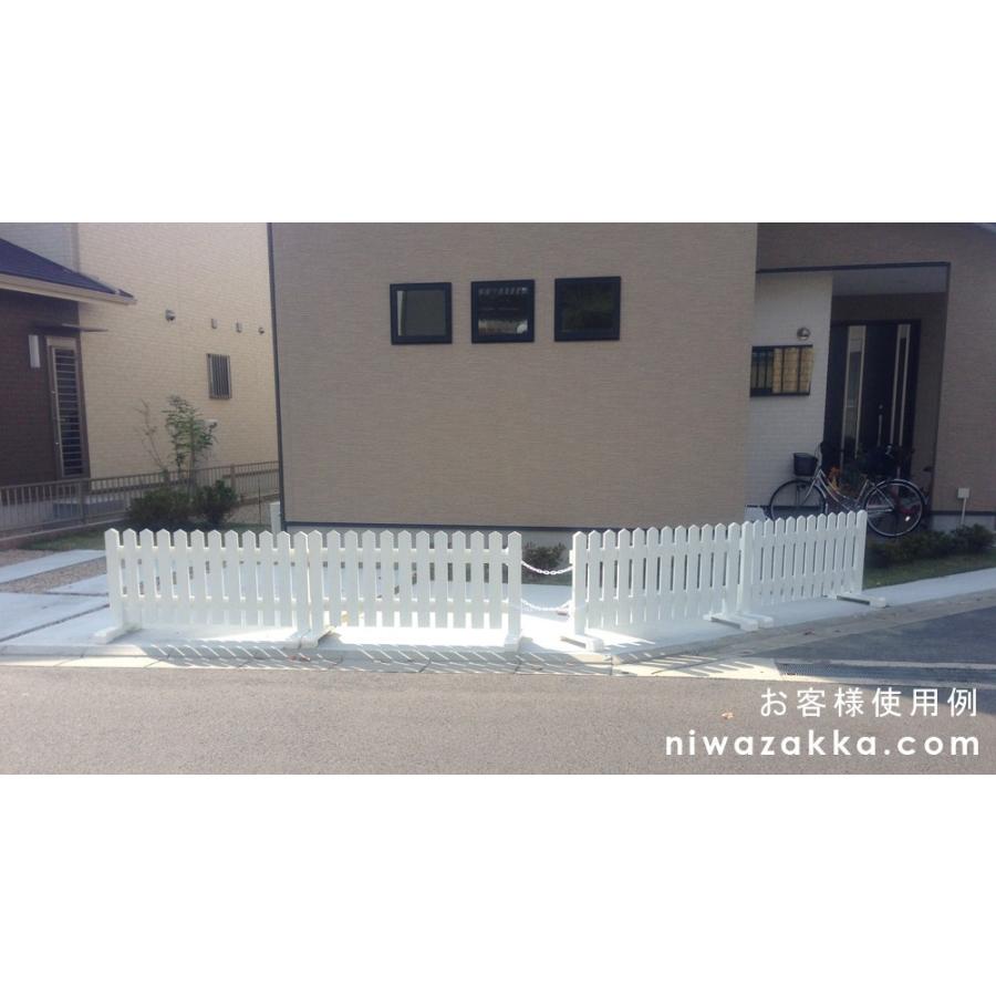 ピケットフェンス ガーデンフェンス 木製 フェンス おしゃれ 柵 フェンス 屋外 外構 幅90cm 高さ80cm 置くだけ 庭 玄関 駐車場 洋風 飛び出し防止 3セット |  | 17