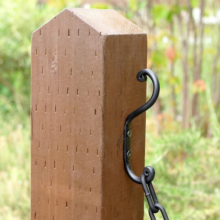 チェーンスタンド おしゃれ 駐車場 ポール 進入禁止 ポール バリケード おしゃれ 木製 ナチュラル 庭 玄関 駐車場 境界 門扉 屋外 重い 2本組 |  | 05