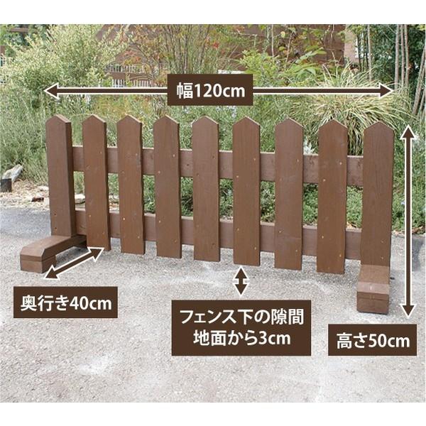 ペットフェンス 屋外 ドッグラン フェンス 犬 幅120cm 高さ50~65cm フェンス 庭 置くだけ 木製 おしゃれ 手作り 自立 ガード 脱走防止 3セット |  | 03