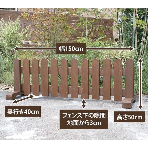 ペットフェンス 屋外 ドッグラン フェンス 犬 幅150cm 高さ50~65cm 庭