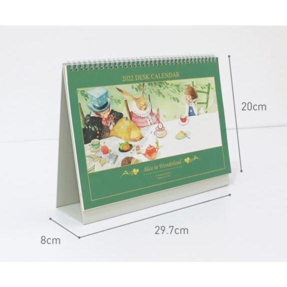 不思議の国のアリス　万年カレンダー 不思議の国のアリス 万年カレンダー ディズニー 箱なし 不思議の国の