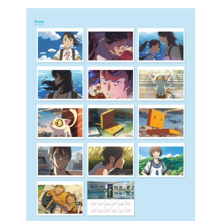 ☆セール☆2024年 カレンダー 韓国版『2024年 すずめの戸締まり 卓上