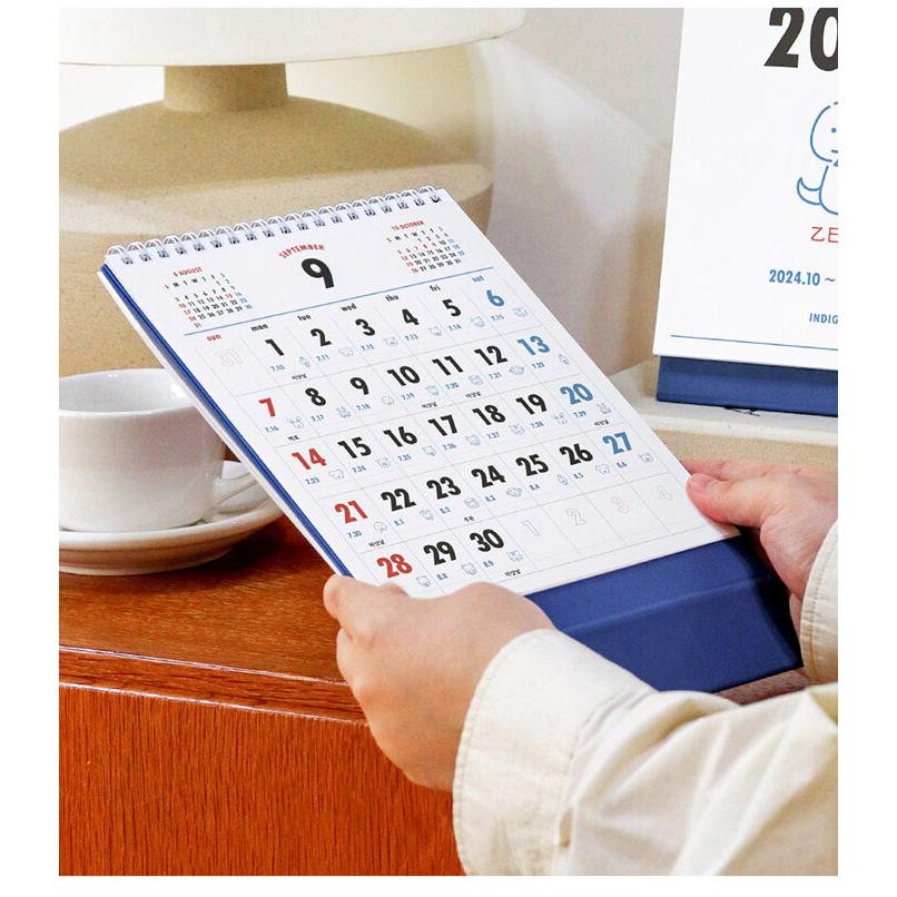 2025年 カレンダー 韓国版『ルナ むかし 卓上カレンダー168*281mm