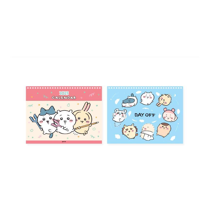 2025年 カレンダー 韓国版『ちいかわ キャラクター 2025 卓上
