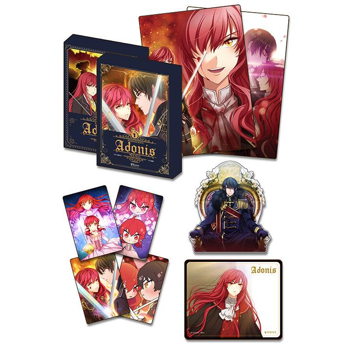 韓国語 まんが『アドニス Adonis 1~2巻 セット (限定版)』原作