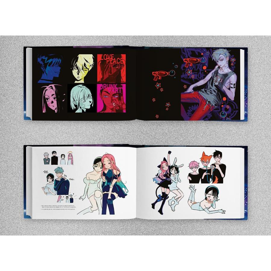 韓国語 アートブック『ALIEN STAGE OFFICIAL ARTBOOK エイリアン 韓国語 アートブック『ALIEN STAGE OFFICIAL ARTBOOK エイリアン