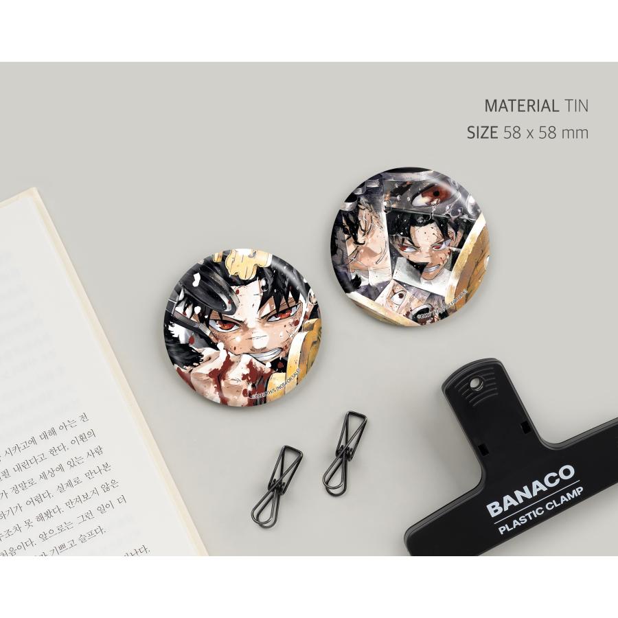 〖限定版〗カグラバチ 缶バッジ 特典付きセット　10巻　韓国版 韓国 コミック グッズ『<カグラバチ> 缶バッジ 2種 セット』韓国書店