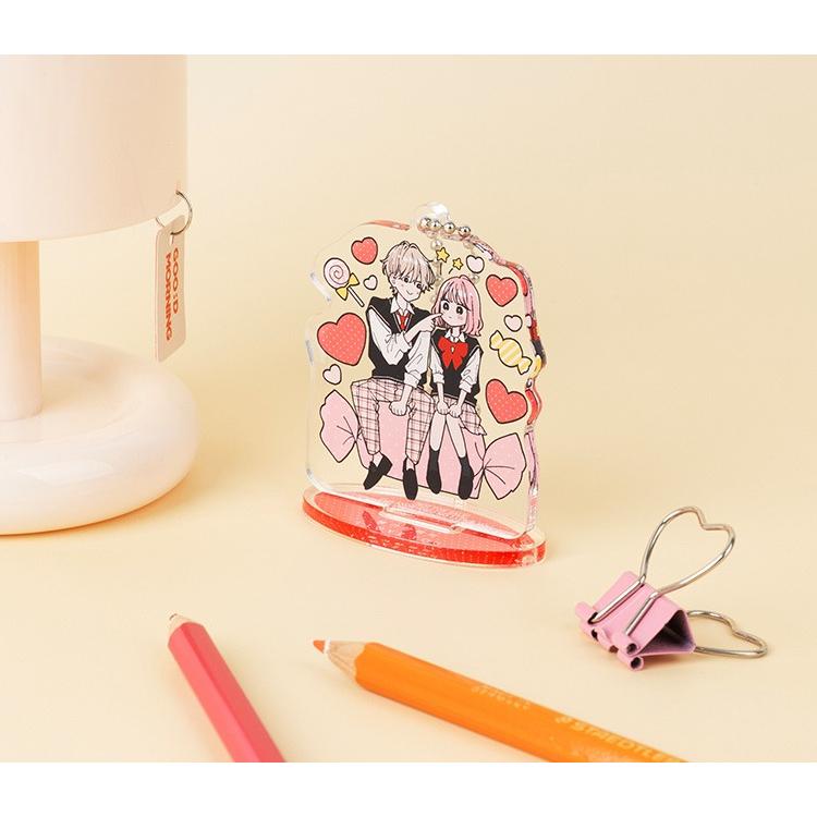 不可抗力の I LOVE YOU アクリルスタンド (期間限定出品) 韓国 コミック グッズ『<不可抗力のI LOVE YOU> アクリルスタンド