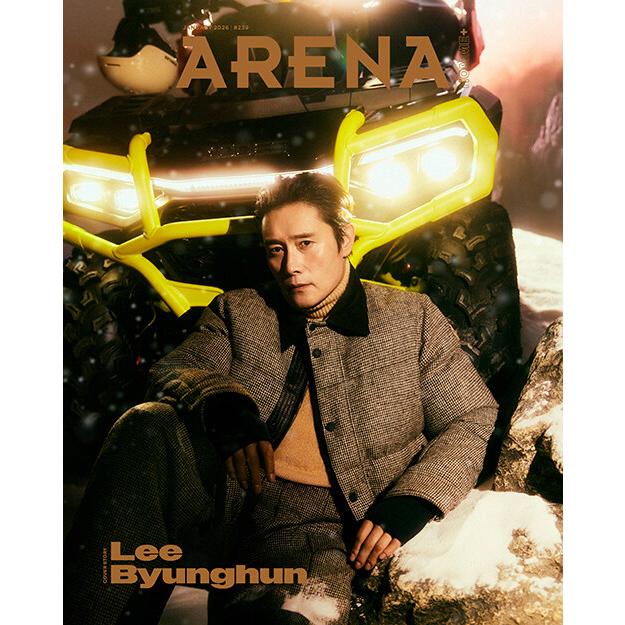 韓国 雑誌 ARENA HOMME+ (アリーナ・オム・プラス) 2026年 1月号 (イ