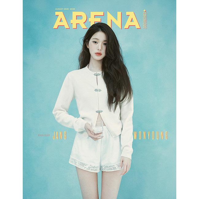 韓国 雑誌 ARENA HOMME+ 2026年 8月号 (IVEのチャン・ウォニョン表紙
