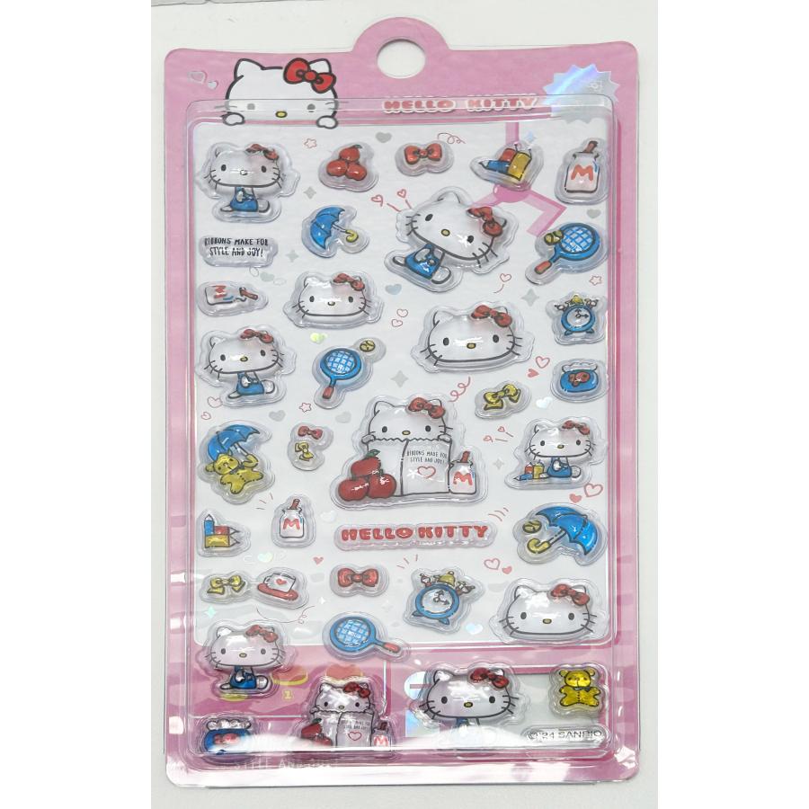 韓国 輸入 グッズ『3D サンリオキャラクター STICKER：ハローキティ