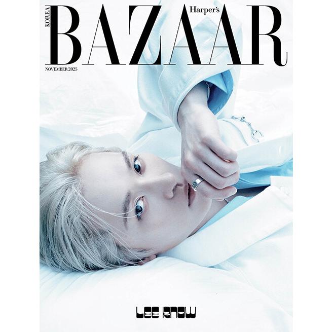 付録ポスター1種] 韓国 雑誌 BAZAAR (バザー) 2025年 11月号 (Stray