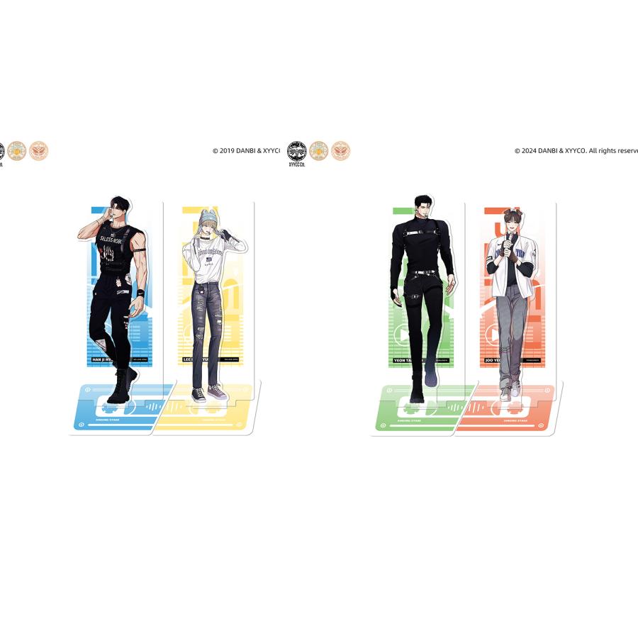 韓国 コミック グッズ『恋愛制限区域×日刊アルバイト アイドルシリーズ