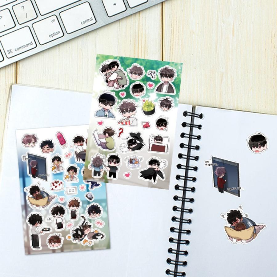 韓国 コミック グッズ『【KER作家展】ステッカー セット』公式グッズ