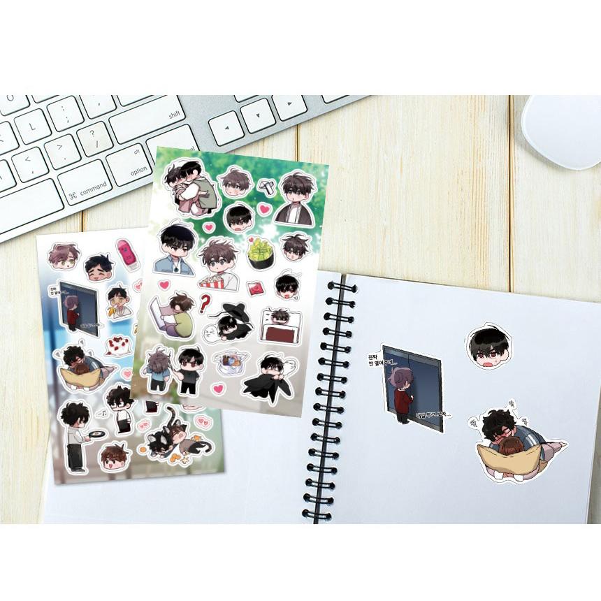 韓国 コミック グッズ『【KER作家展】ステッカー セット』公式グッズ