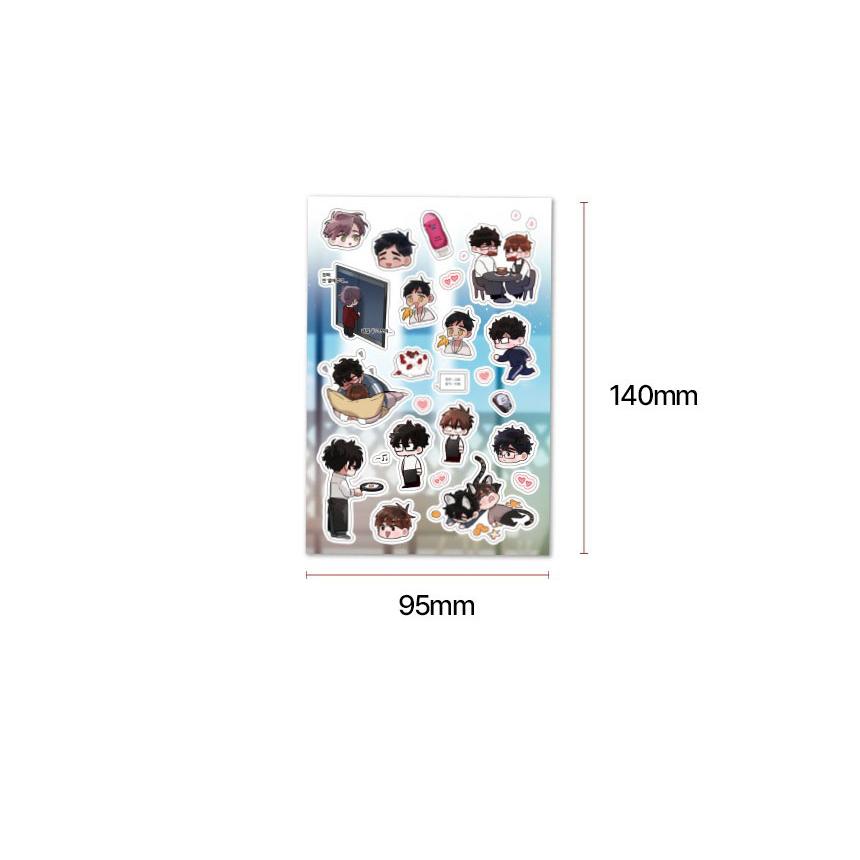 韓国 コミック グッズ『【KER作家展】ステッカー セット』公式グッズ