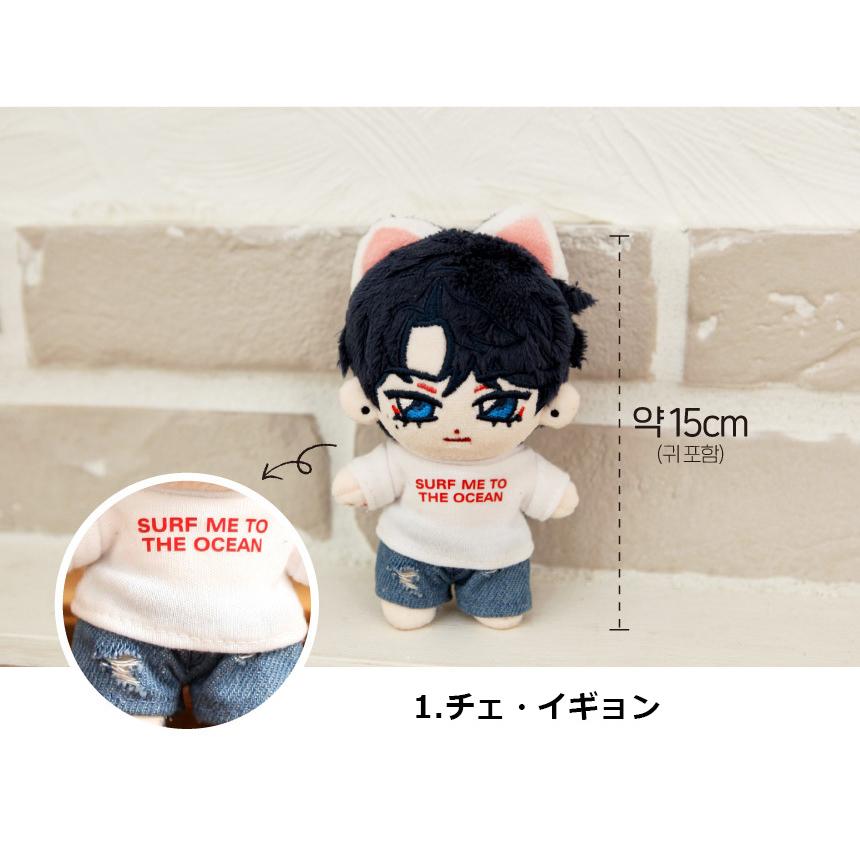 韓国 コミック グッズ『彼らのスケッチ キャラクターぬいぐるみ（2種類