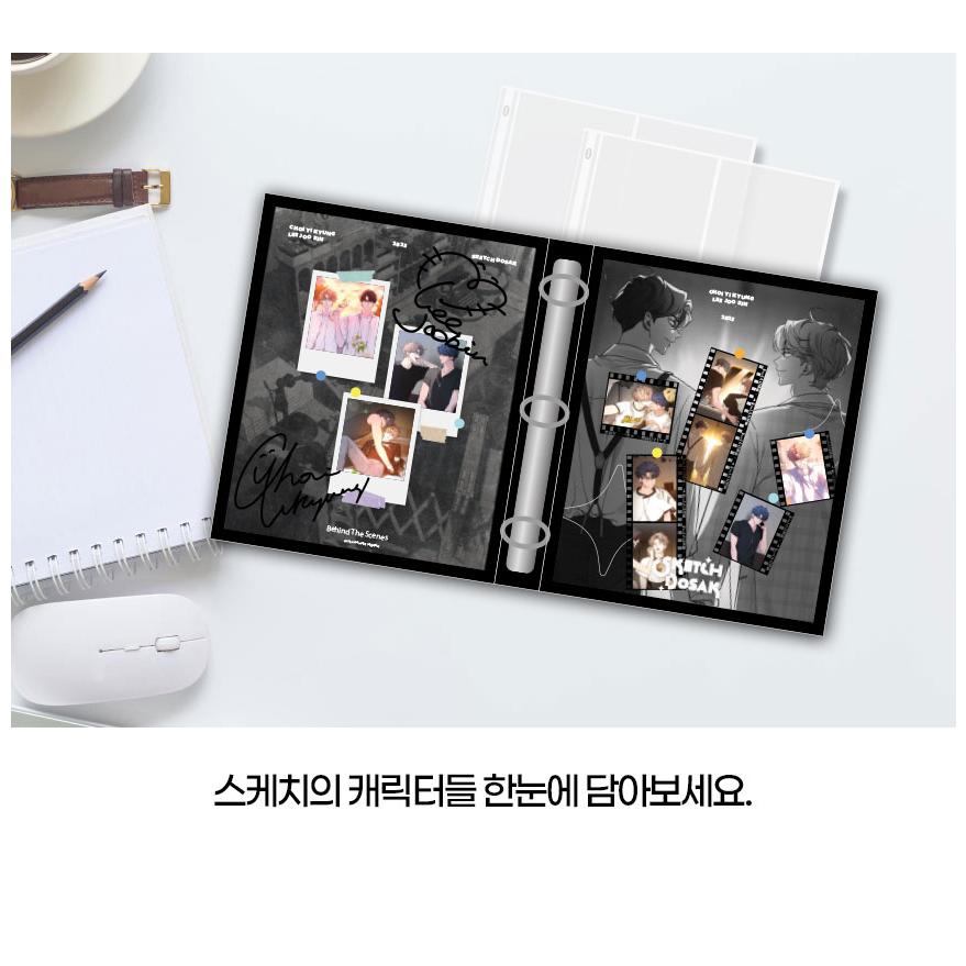 予約1月末韓国発売予定）韓国 コミック グッズ『彼らのスケッチ フォト