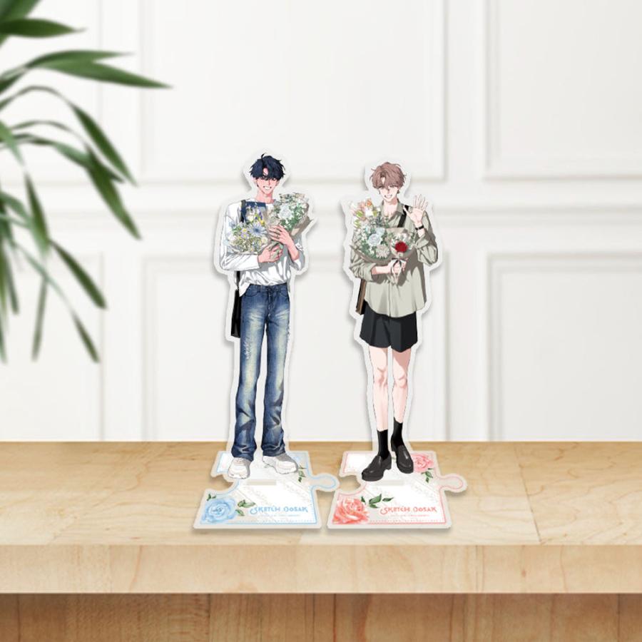 予約1月末韓国発売予定）韓国 コミック グッズ『彼らのスケッチ