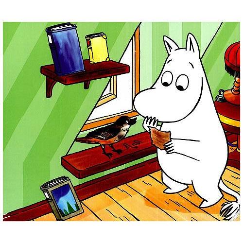 韓国語の絵本/ハングルの絵本 ムーミンと はるにきた てがみ : にゃん 