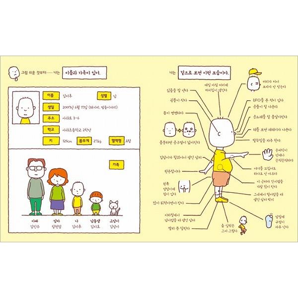 韓国語の絵本/ハングルの絵本　これはほんとうにぼくかな？（ぼくのニセモノをつくるには：韓国版）ヨシタケ シンスケ｜niyantarose｜02