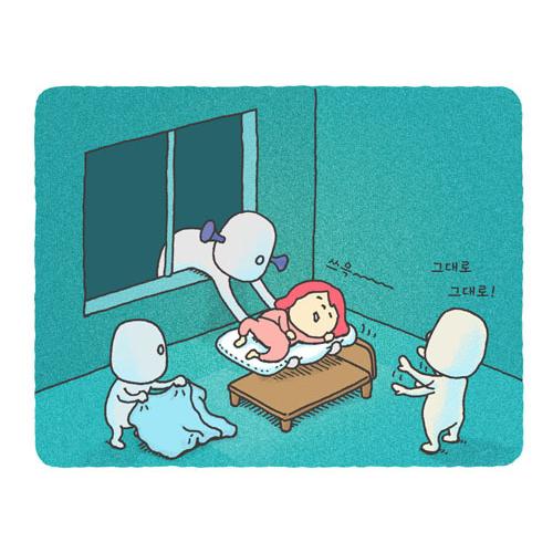 ハングル絵本 韓国語 絵本 『わたしのねぐせのひみつ』 (原題：『ねぐせの