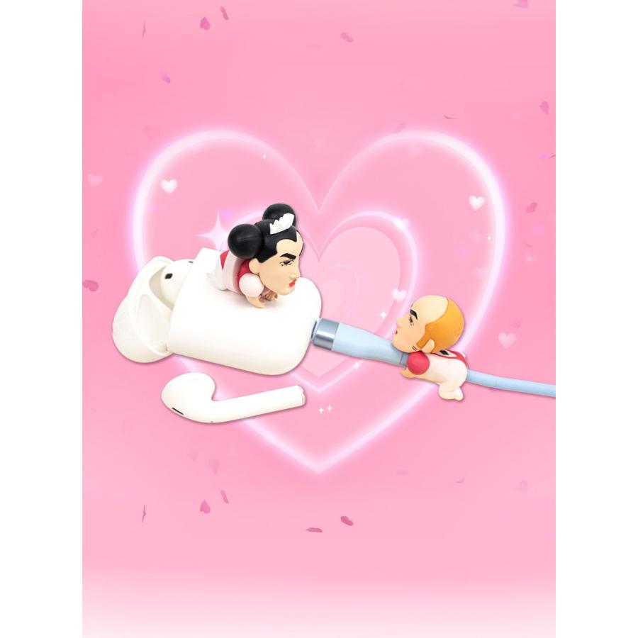 韓国 コミック グッズ『クレヨンしんちゃん ケーブルホルダーセット