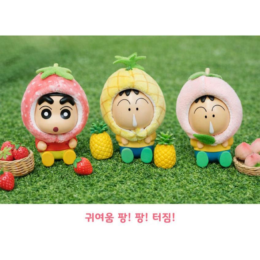 韓国 コミック グッズ『クレヨンしんちゃん フルーツフィギュア