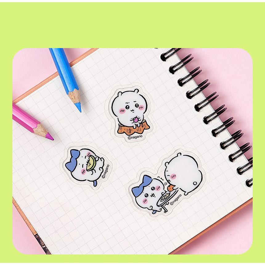 韓国 コミック グッズ『ちいかわ フレーク ステッカー（2種類から一つ