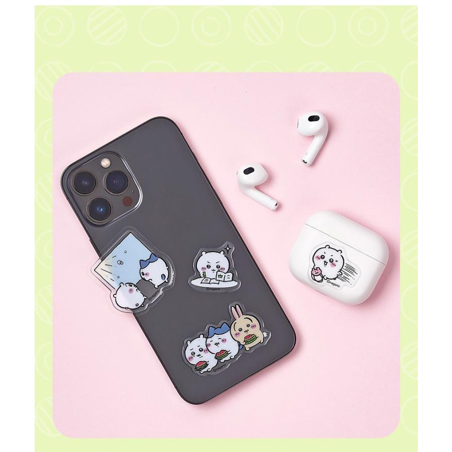 韓国 コミック グッズ『ちいかわ フレーク ステッカー（2種類から一つ